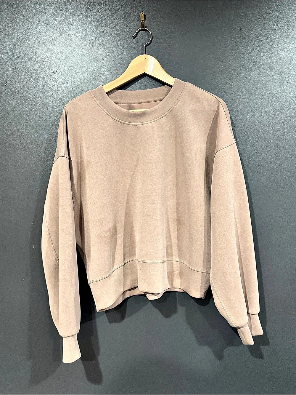 lululemon Softstreme Perfectly Oversized Cropped Crew Oversized Crewneck